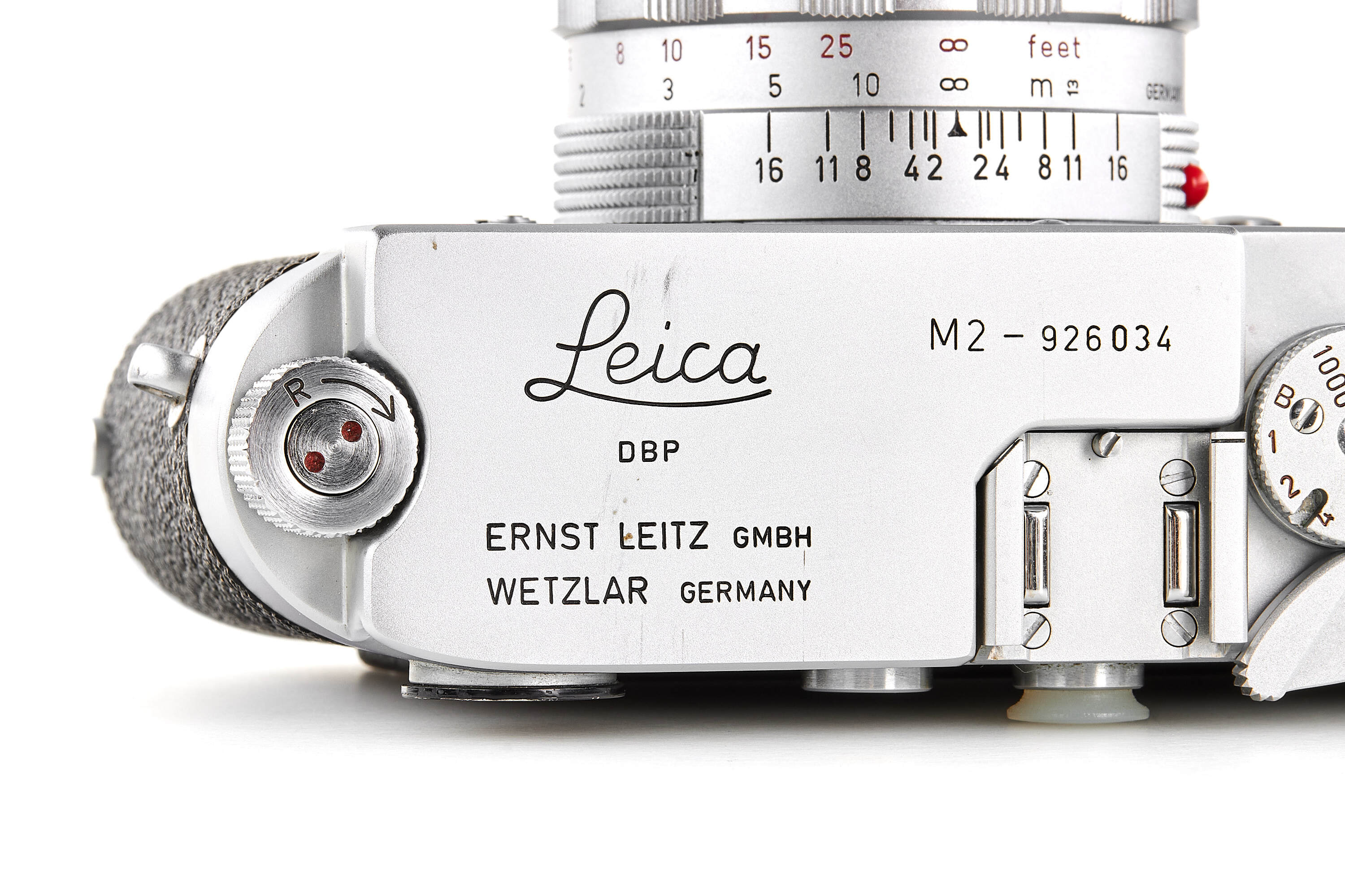 Leica M2 chrome Button Rewind First Batch *