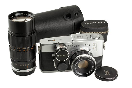 Olympus Pen  F chrome