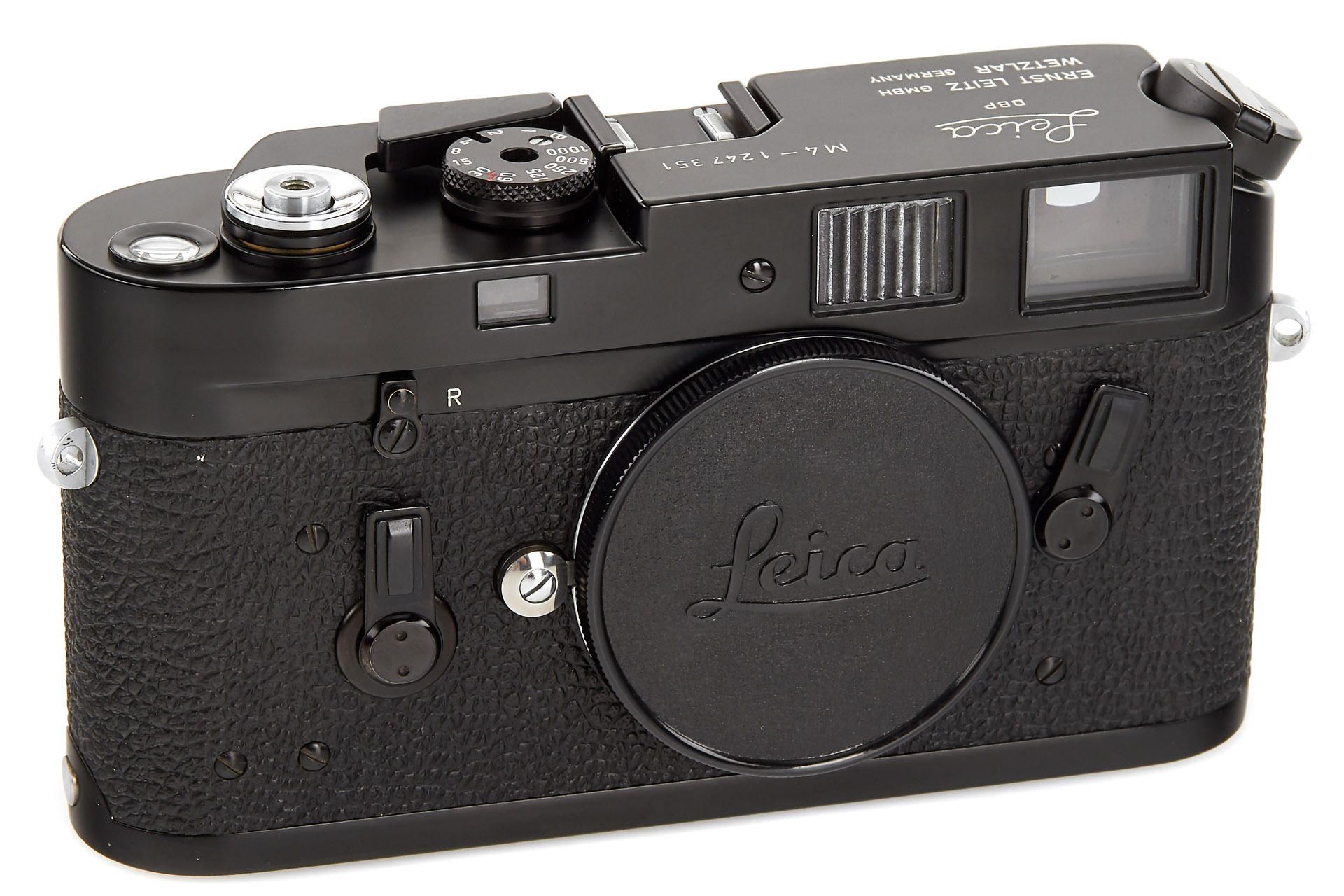 Leica M4 black paint
