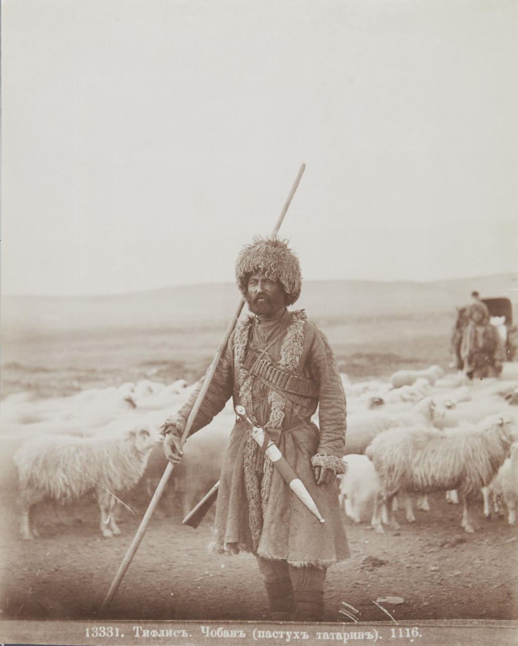 DIMITRI ERMAKOV (1846–1916) The Caucasian Shepherd, 1880s *
