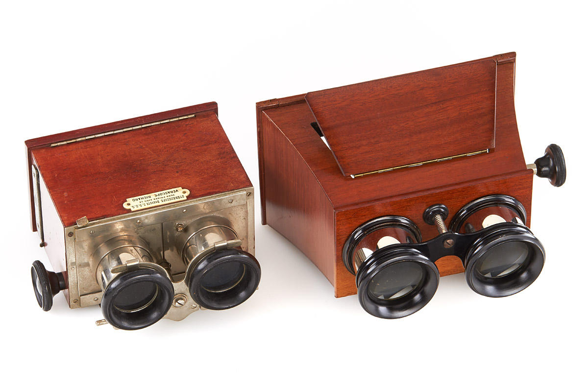 Wooden Stereo Viewers