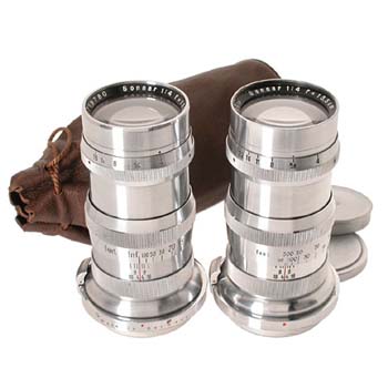 Carl Zeiss Jena   Sonnar 4/13.5cm (various)