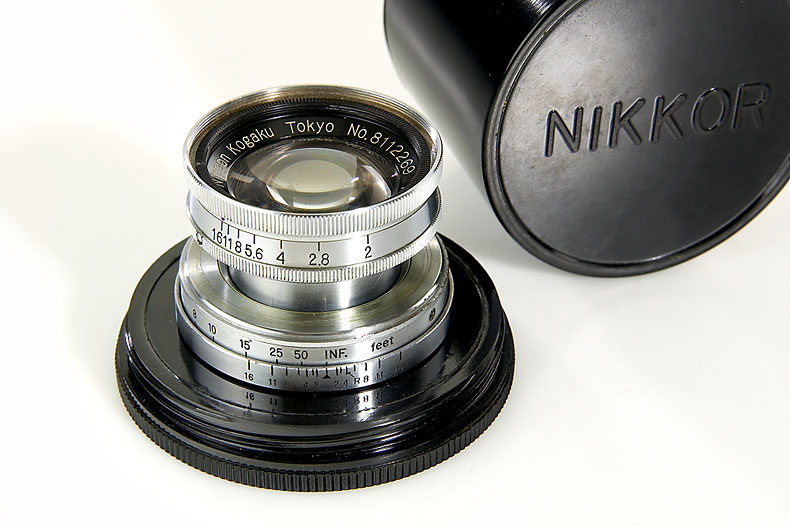 Nippon-Kogaku Tokyo  Nikkor-H.C 2/5cm Nippon-Kogaku Tokyo  Nikkor-H.C 2/5cm