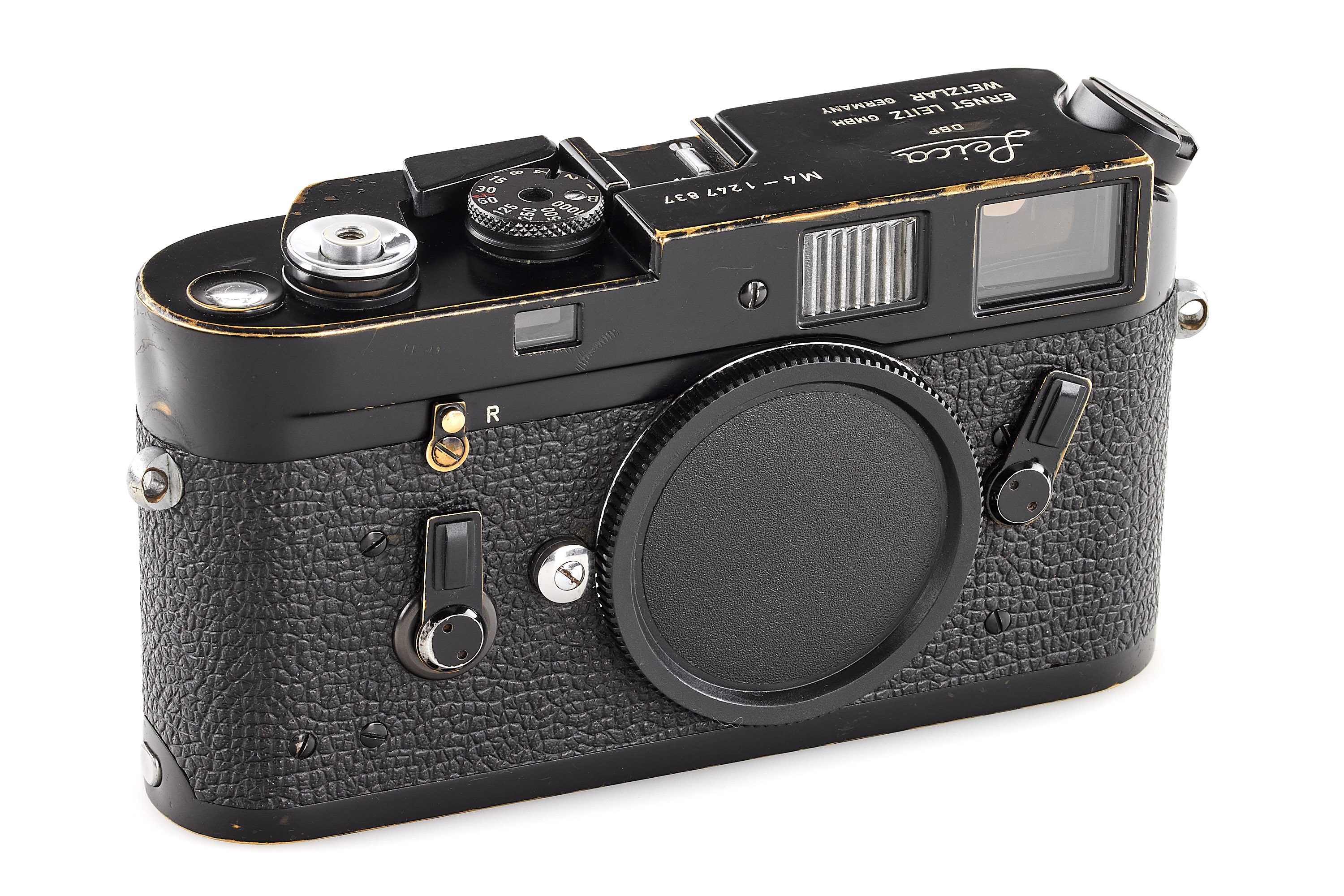 Leica M4 black paint