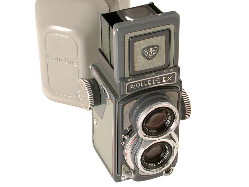 ROLLEIFLEX 4x4 cm Nachkrieg grau