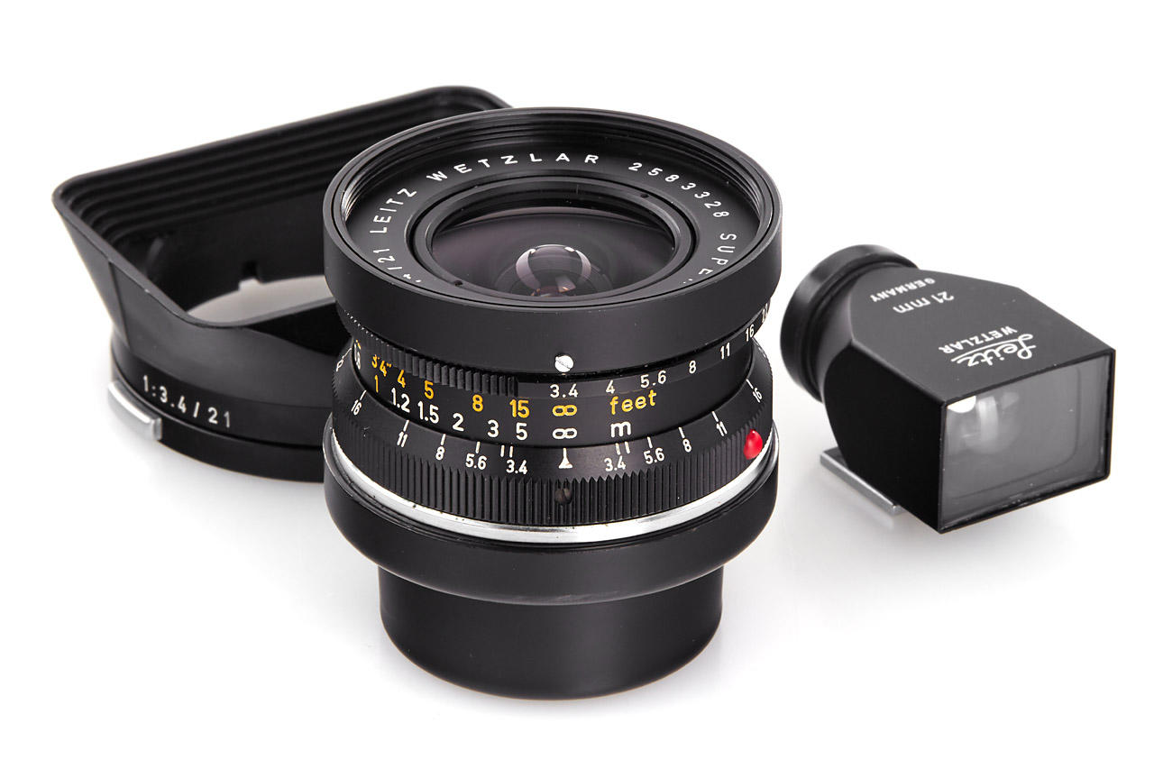 Super Angulon 3.4/21mm black