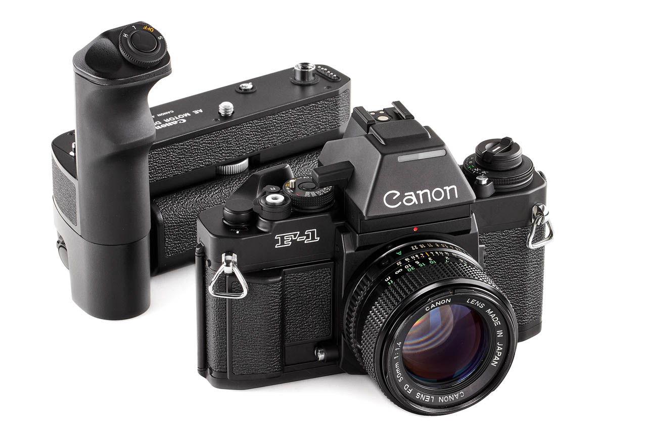 Canon F-1 AE Motor Drive Unit outfit Canon F-1 AE Motor Drive Unit outfit
