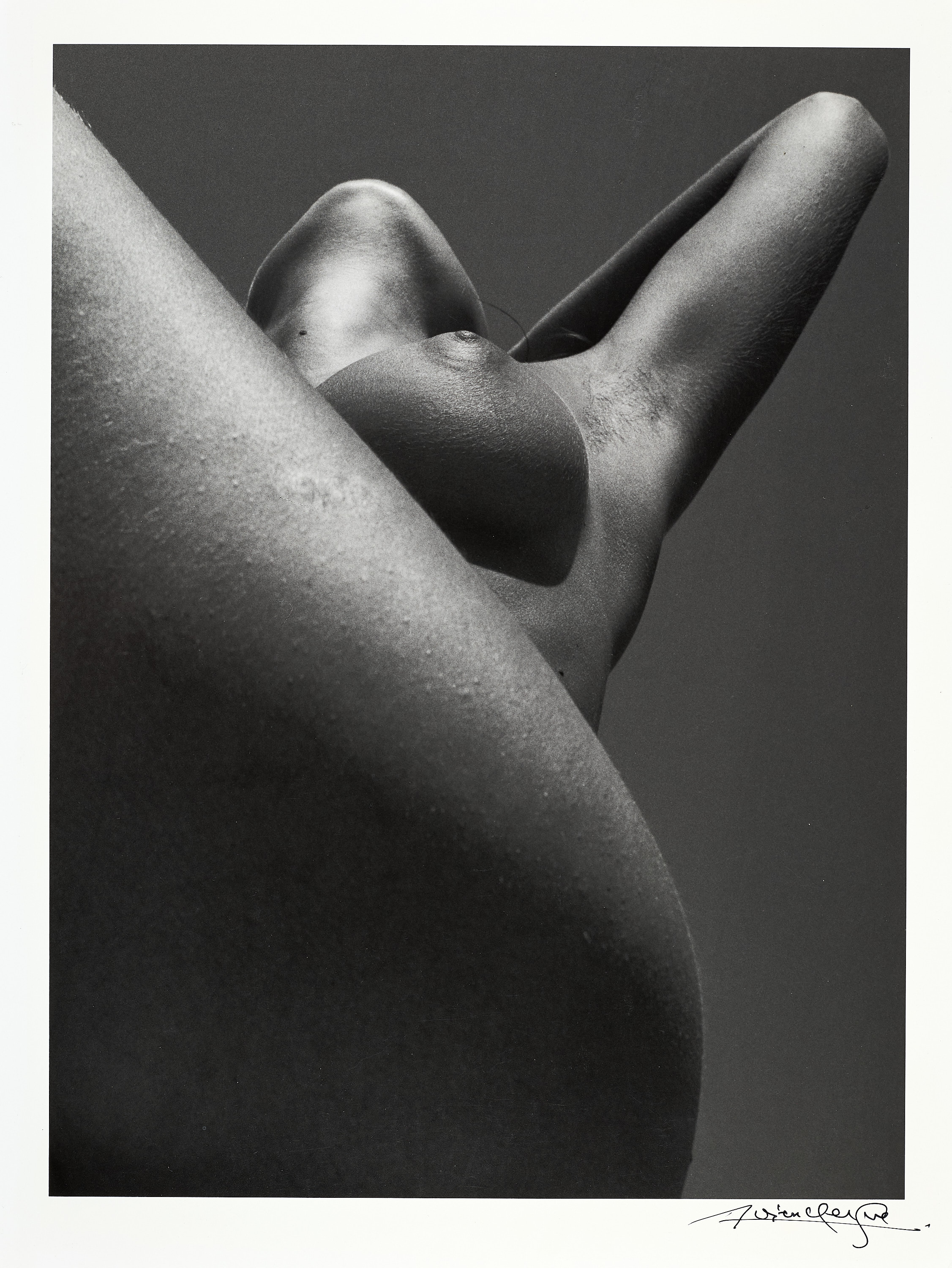 LUCIEN CLERGUE (1934–2014) - Nu de la plage, France 1966