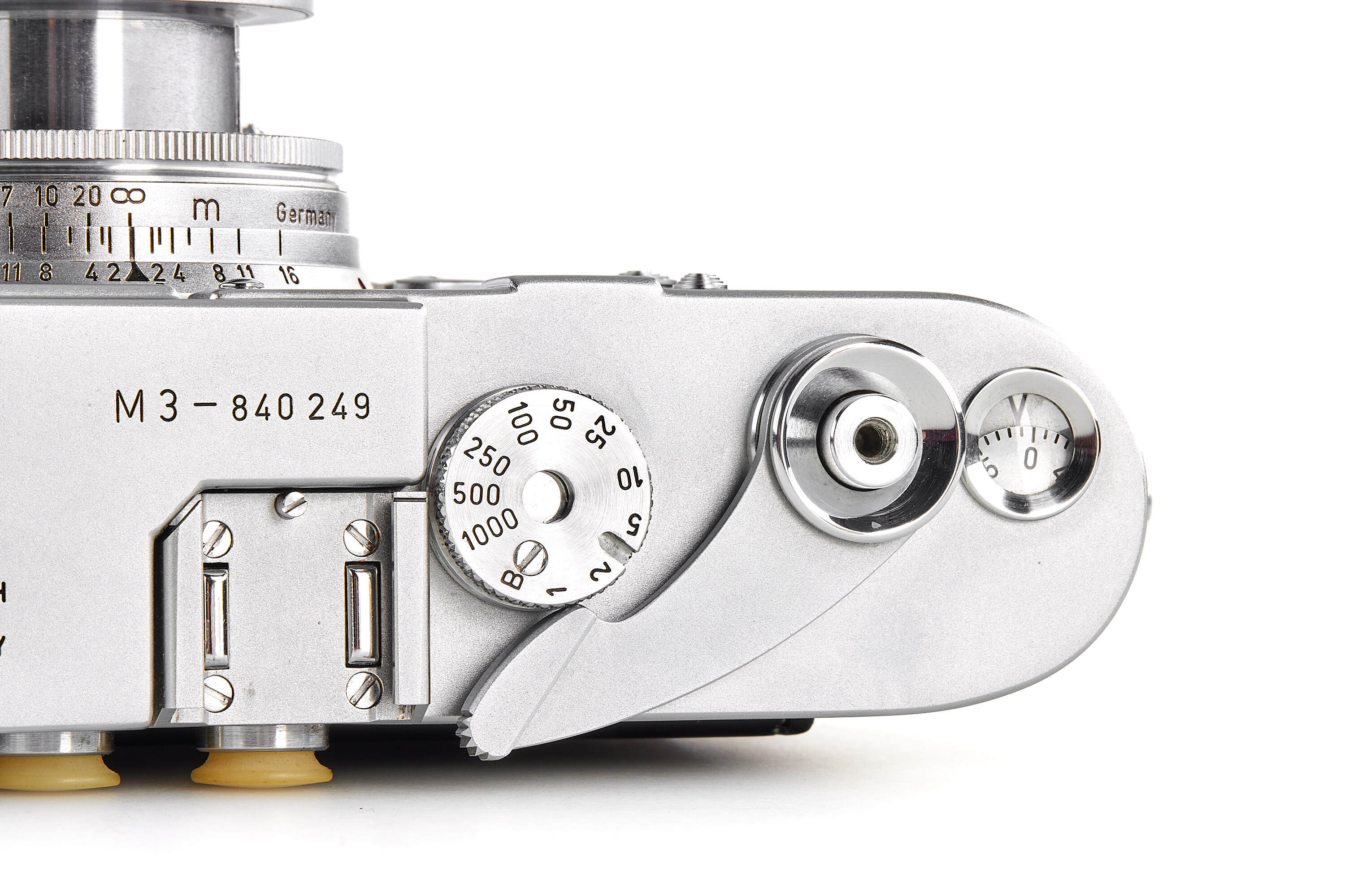 Leica M3 chrome Double Stroke with Summicron 2/5cm *