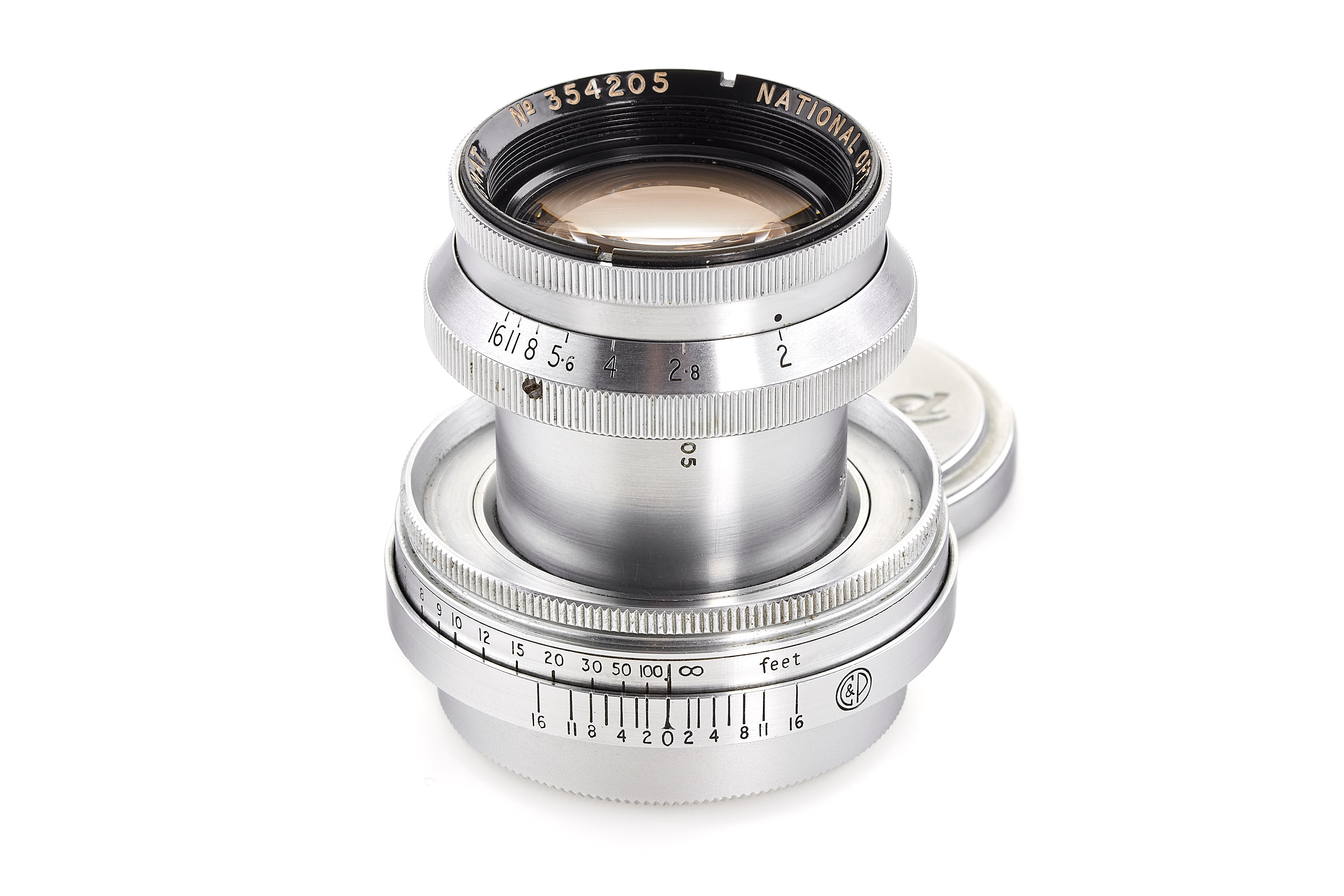 National Optical Co. f. Leica M39 Anastigmat 2/2" *