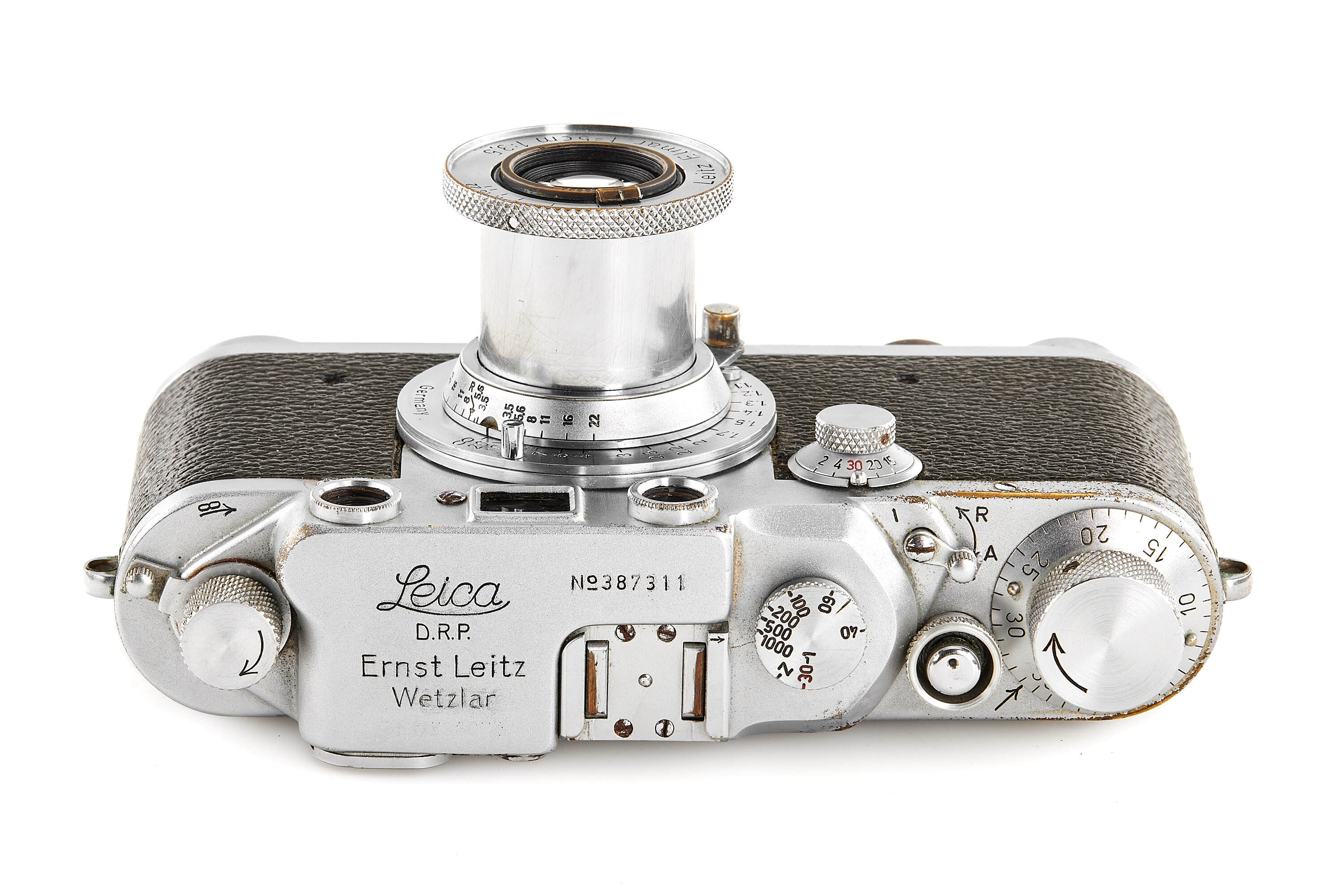 Leica IIIc chrome 'Luftwaffen-Eigentum'