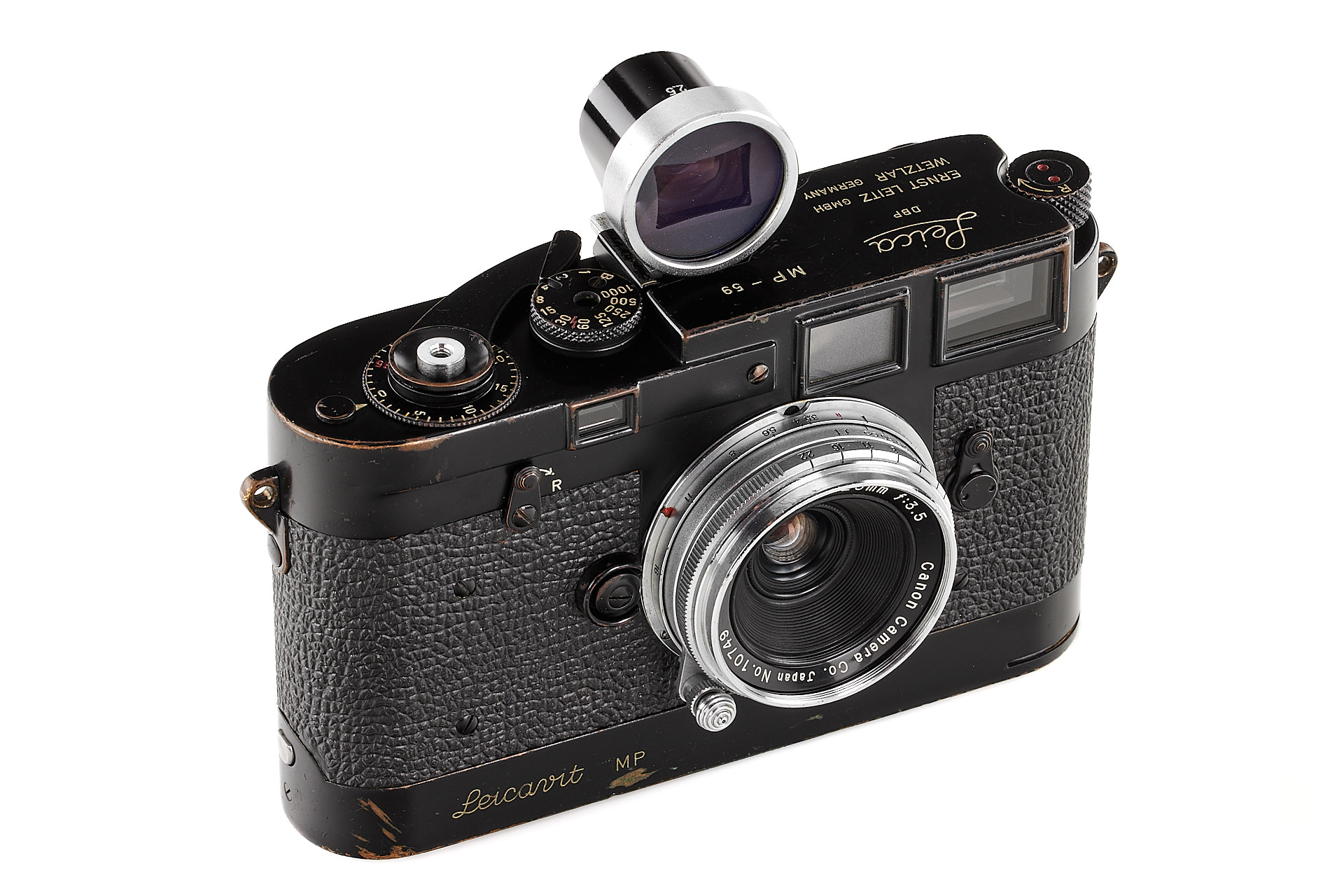 Leica MP black paint Nr.59 'Yul Brynner' *