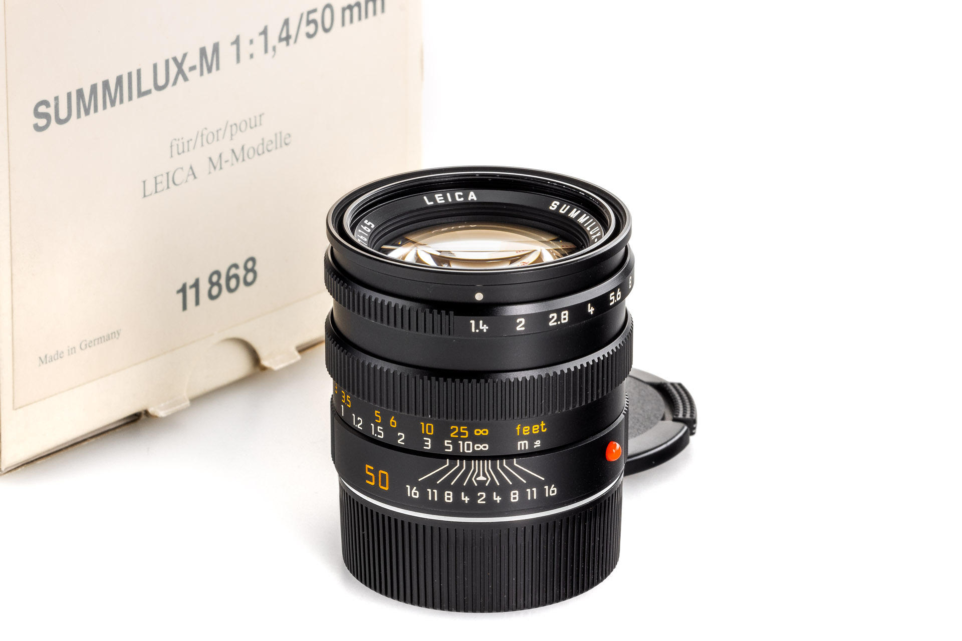 Summilux-M 1.4/50mm 11868 black Summilux-M 1.4/50mm 11868 black