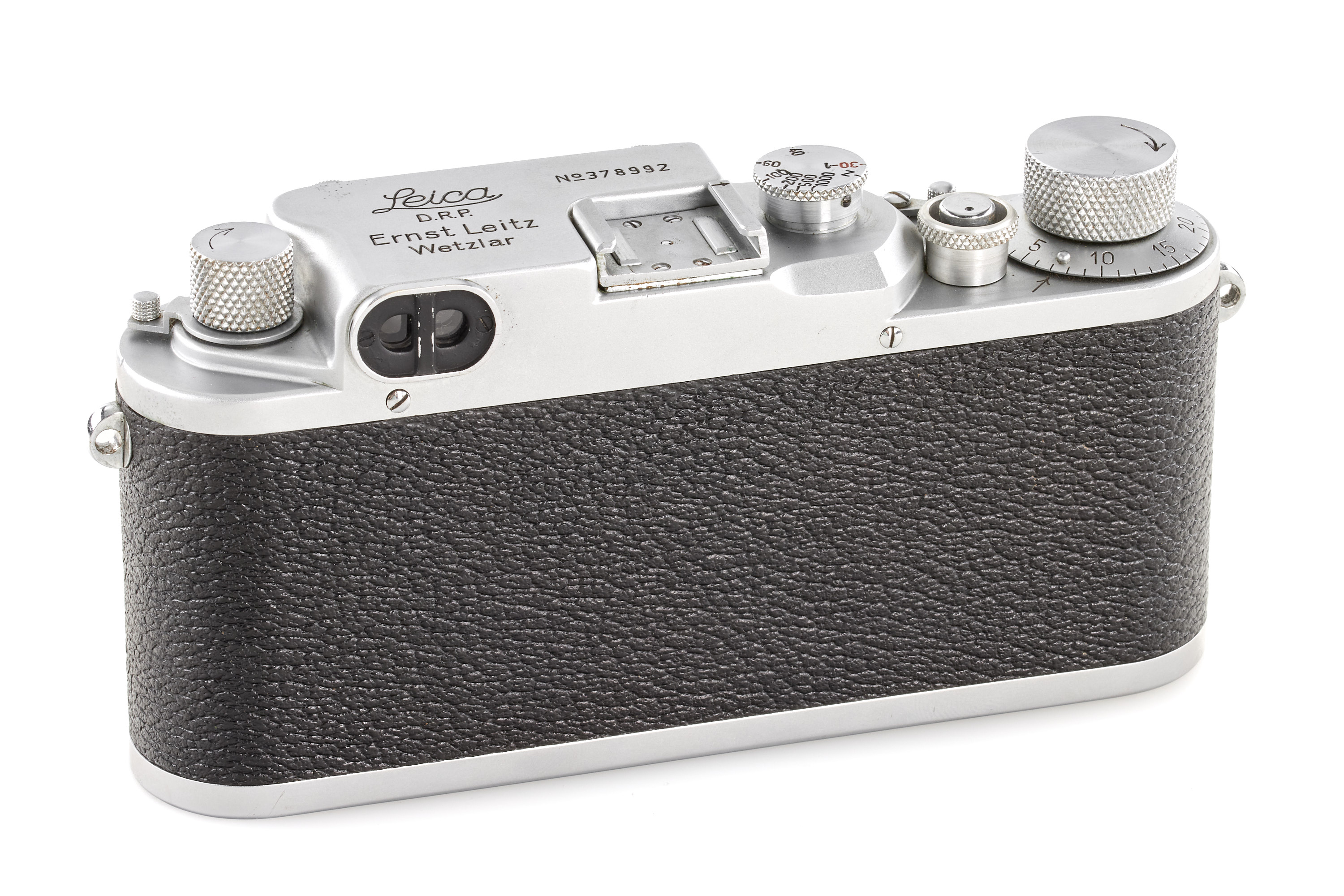 Leica IIIc chrome red curtain