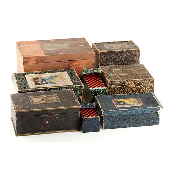 Empty Boxes for Magic Lanterns (various)