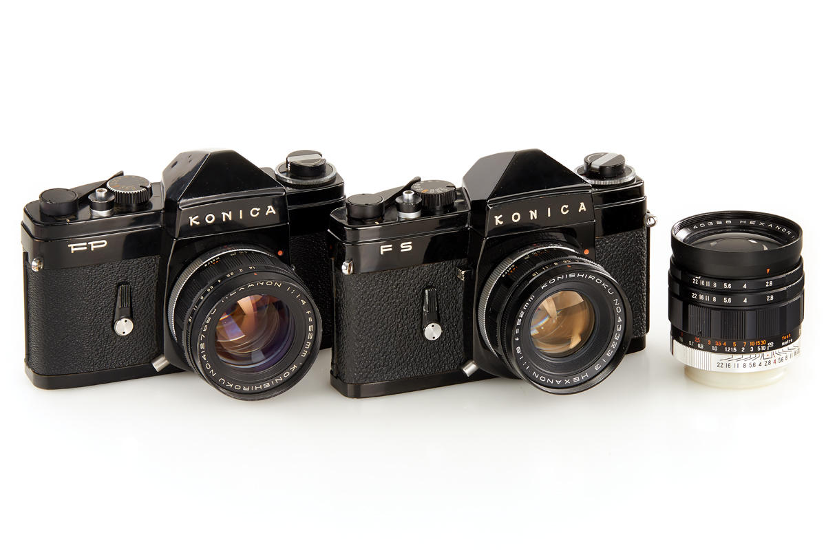 Konica FP black and FS black (Lot) *