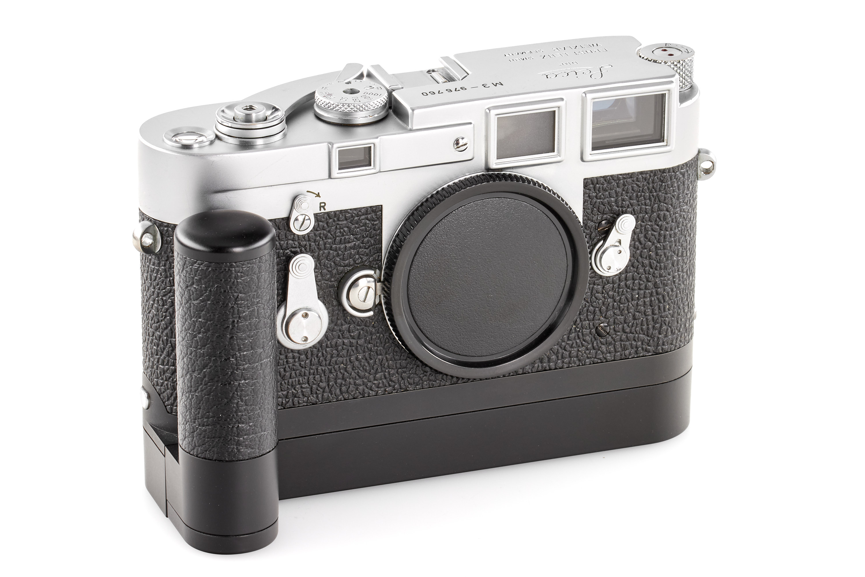 Leica M3 chrome with Leica Motor M *