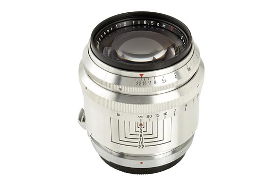 Carl Zeiss Jena  Sonnar 2/8.5cm T