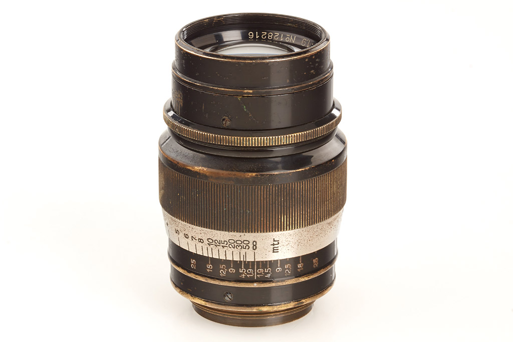 Hektor 1.9/7.3cm black/nickel