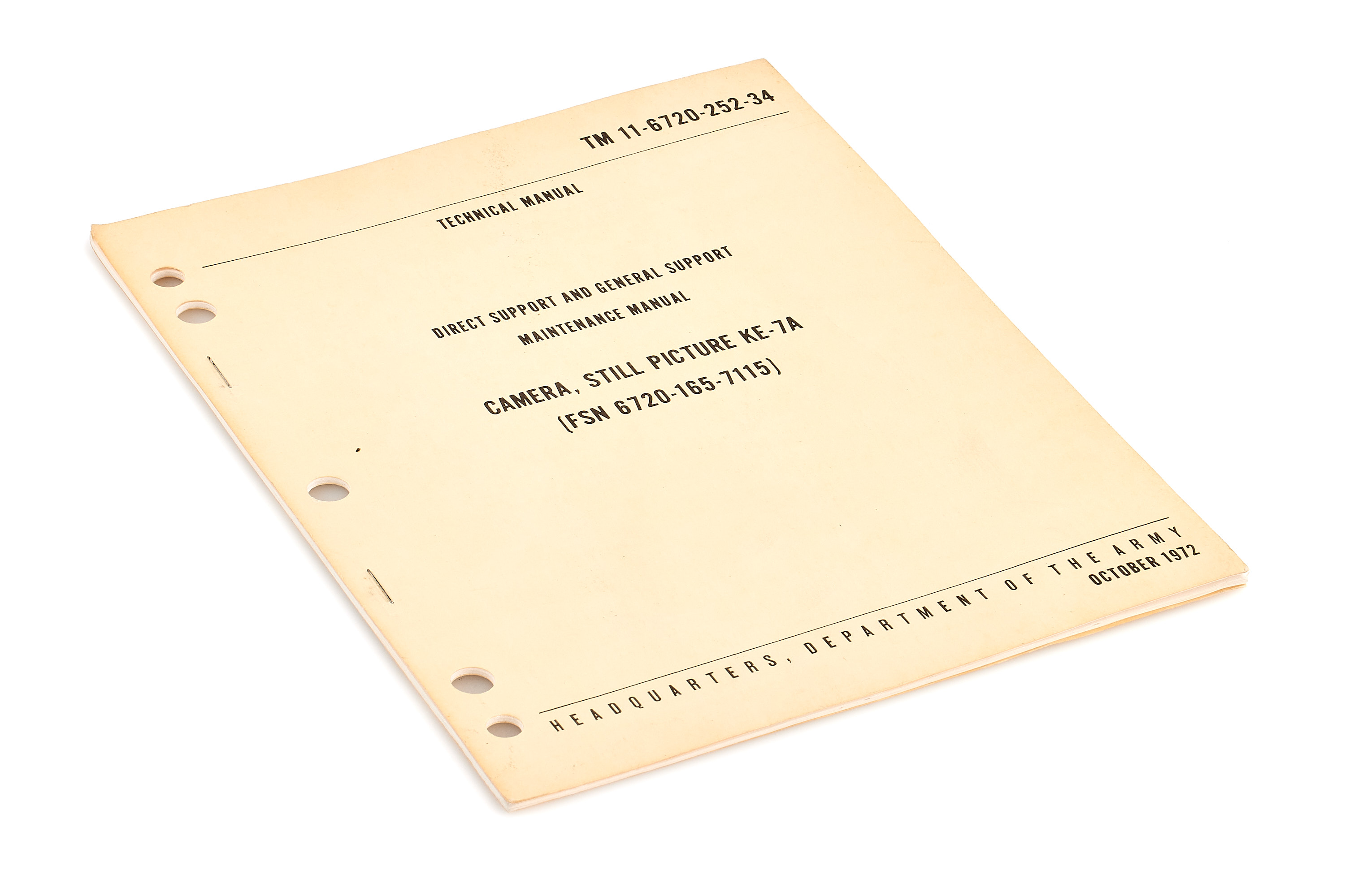 Leica KE-7A 'US Army' instruction manual