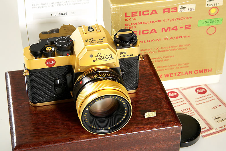 R3  gold  'Oskar Barnack' R3  gold  'Oskar Barnack'