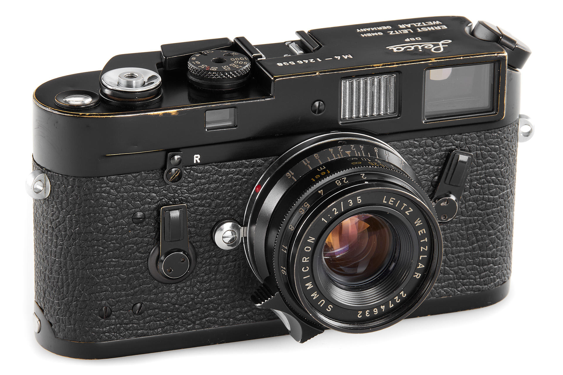 Leica M4 black paint + Summicron 2/35mm black Leica M4 black paint + Summicron 2/35mm black