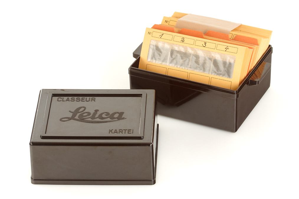 Leitz Bakelite Negative Archive Box