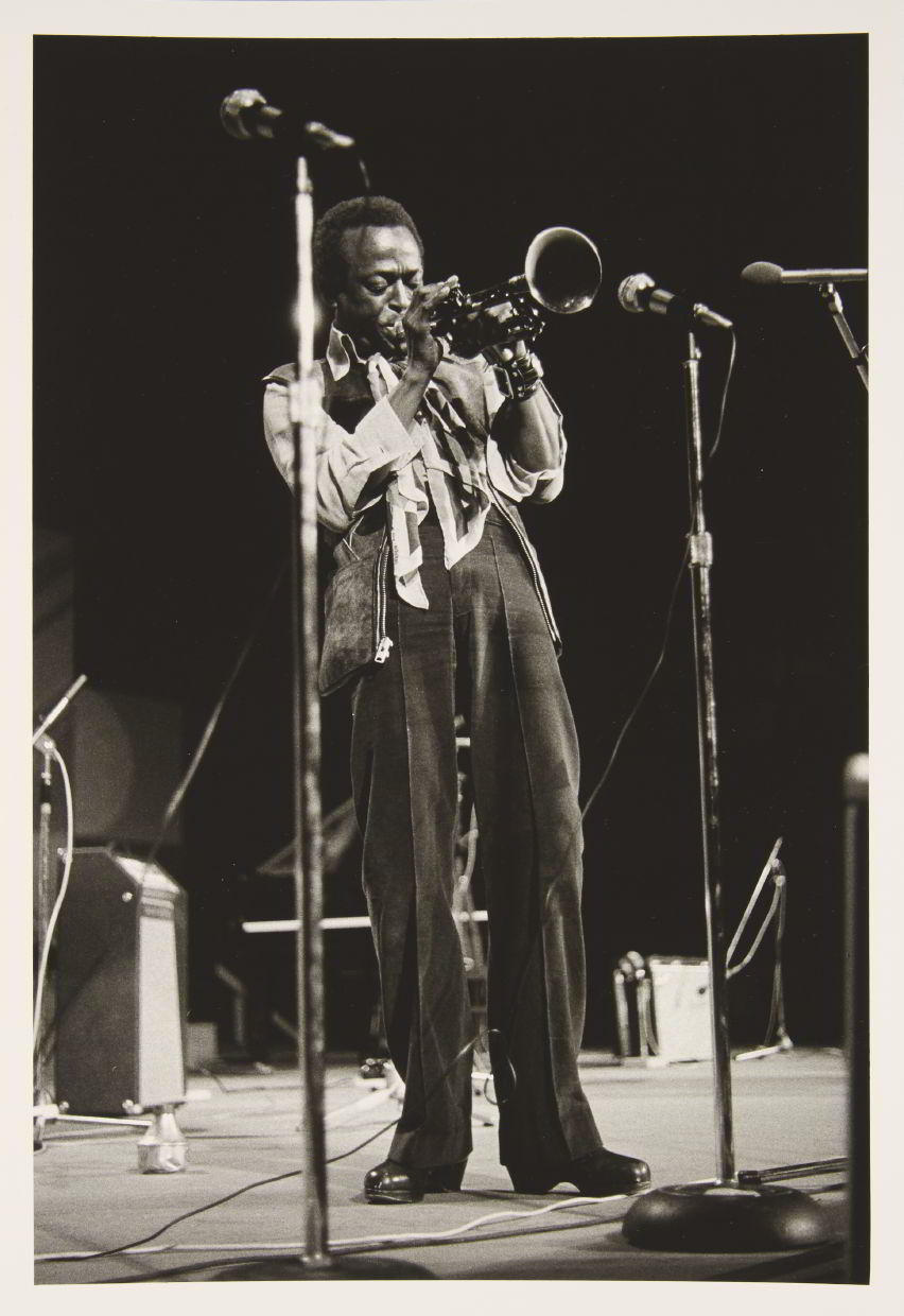PETER BAUM (*1939) Miles Davis, Vienna 1969