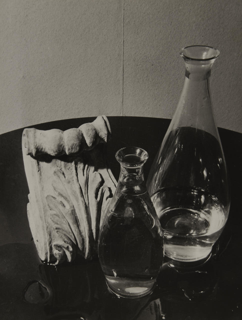 HERBERT LIST (1903–1975) ‘Korinthisches Fragment mit Karaffen’ (Corinthian fragment with carafes), Hamburg 1933