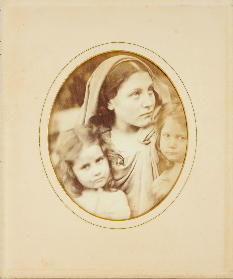 Julia Margaret Cameron (1815–1879), May Hillier and children