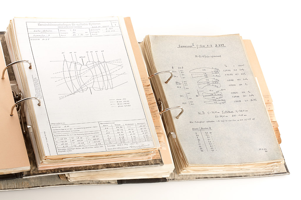 Leitz Lens Construction Designs
