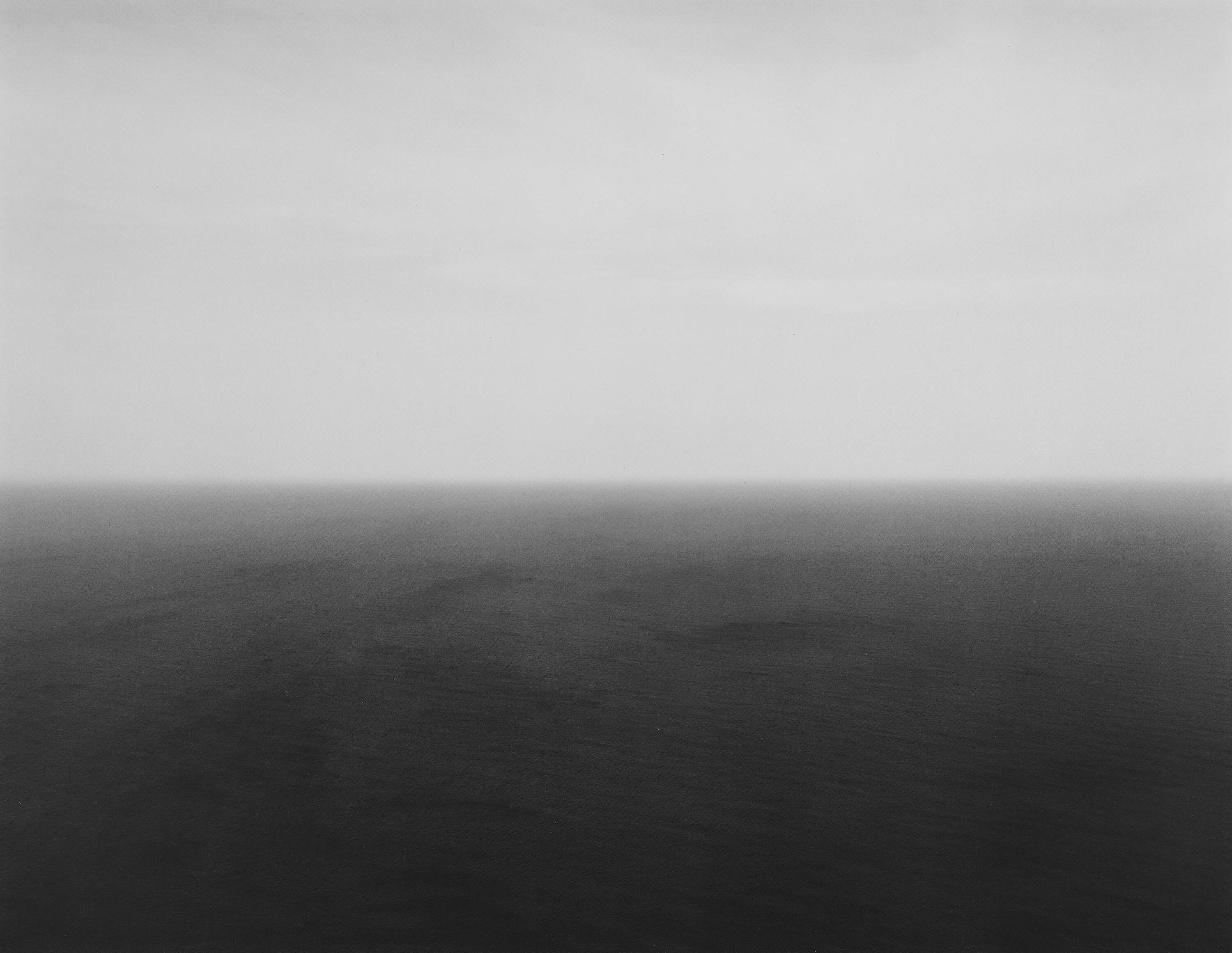 HIROSHI SUGIMOTO (*1948) - Arctic Ocean, Nord Cap 1990