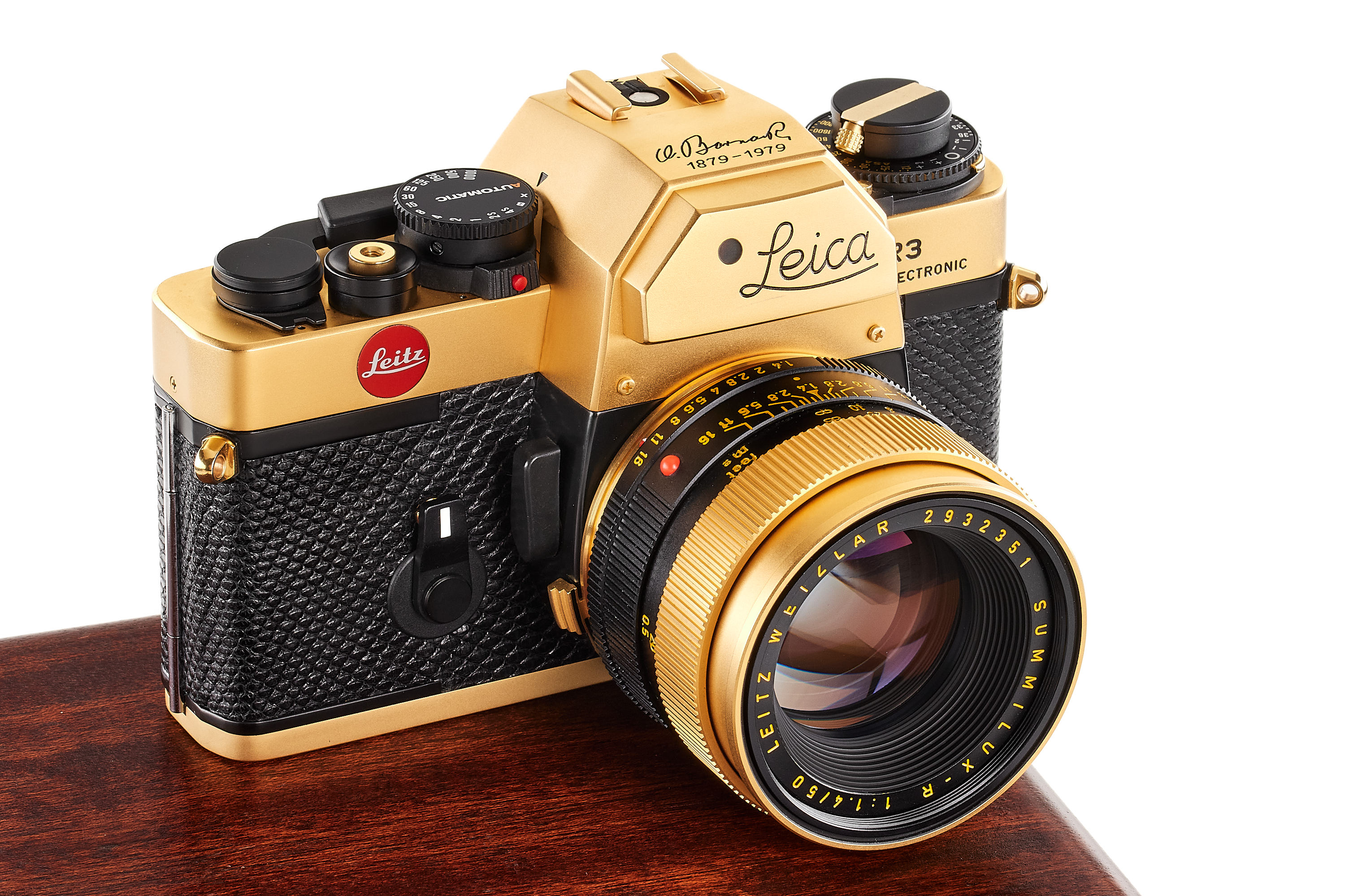 Leica R3 Gold 'Oskar Barnack'