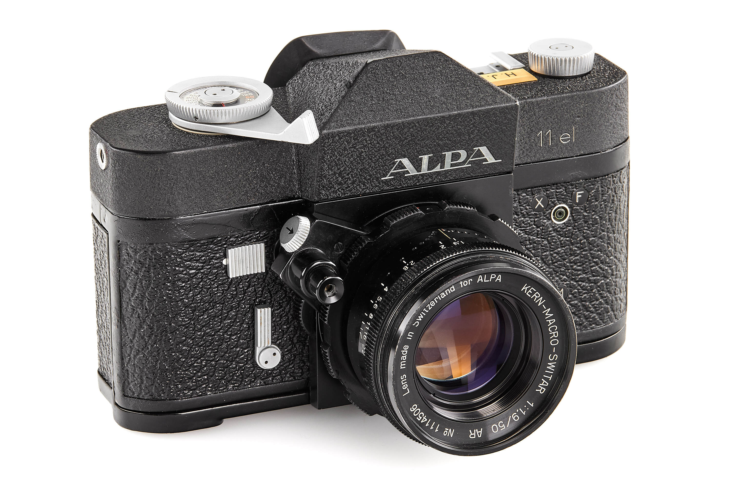 Alpa 11el black with Macro-Switar 1.9/50mm *