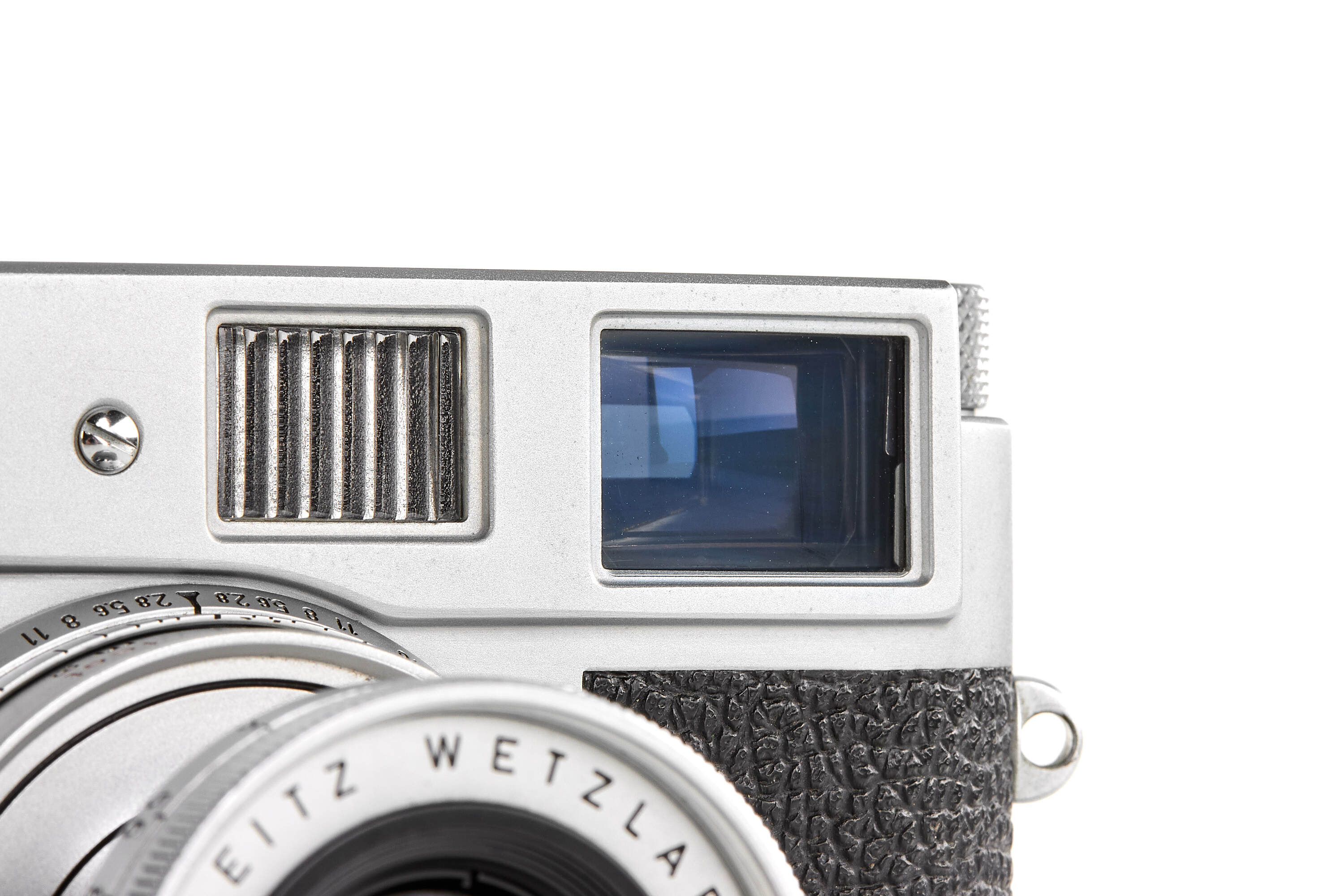 Leica M2 chrome Button Rewind with Leicavit MP *