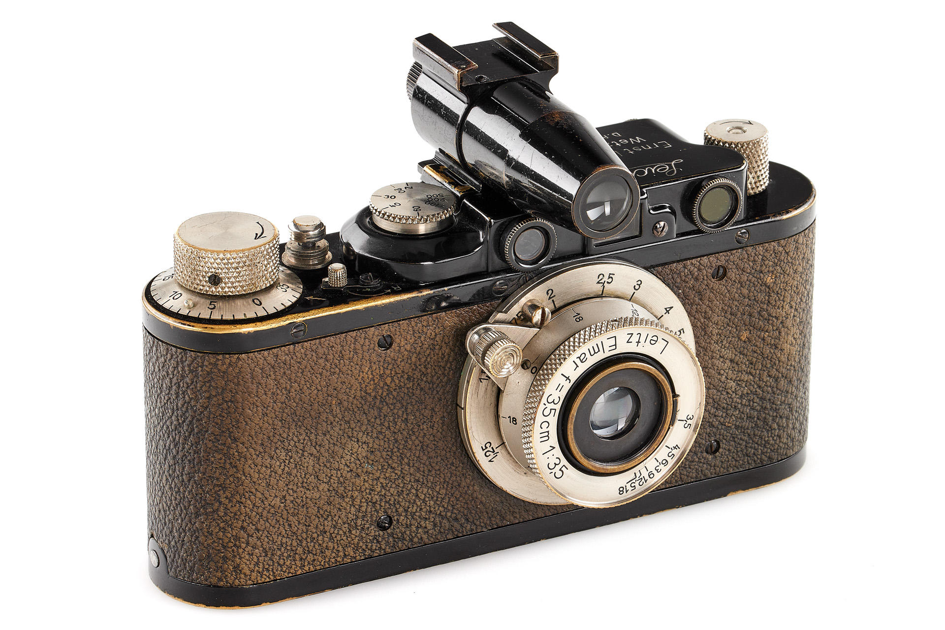 Leica II Mod. D black/nickel with Elmar 3.5/3.5cm