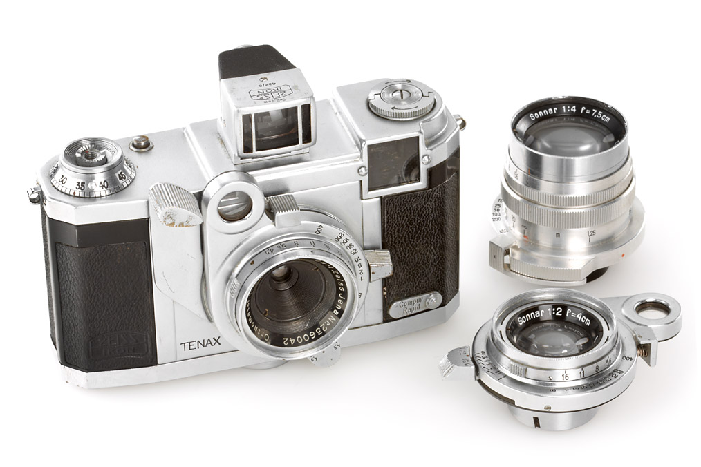 Zeiss Ikon Tenax II Ausrüstung