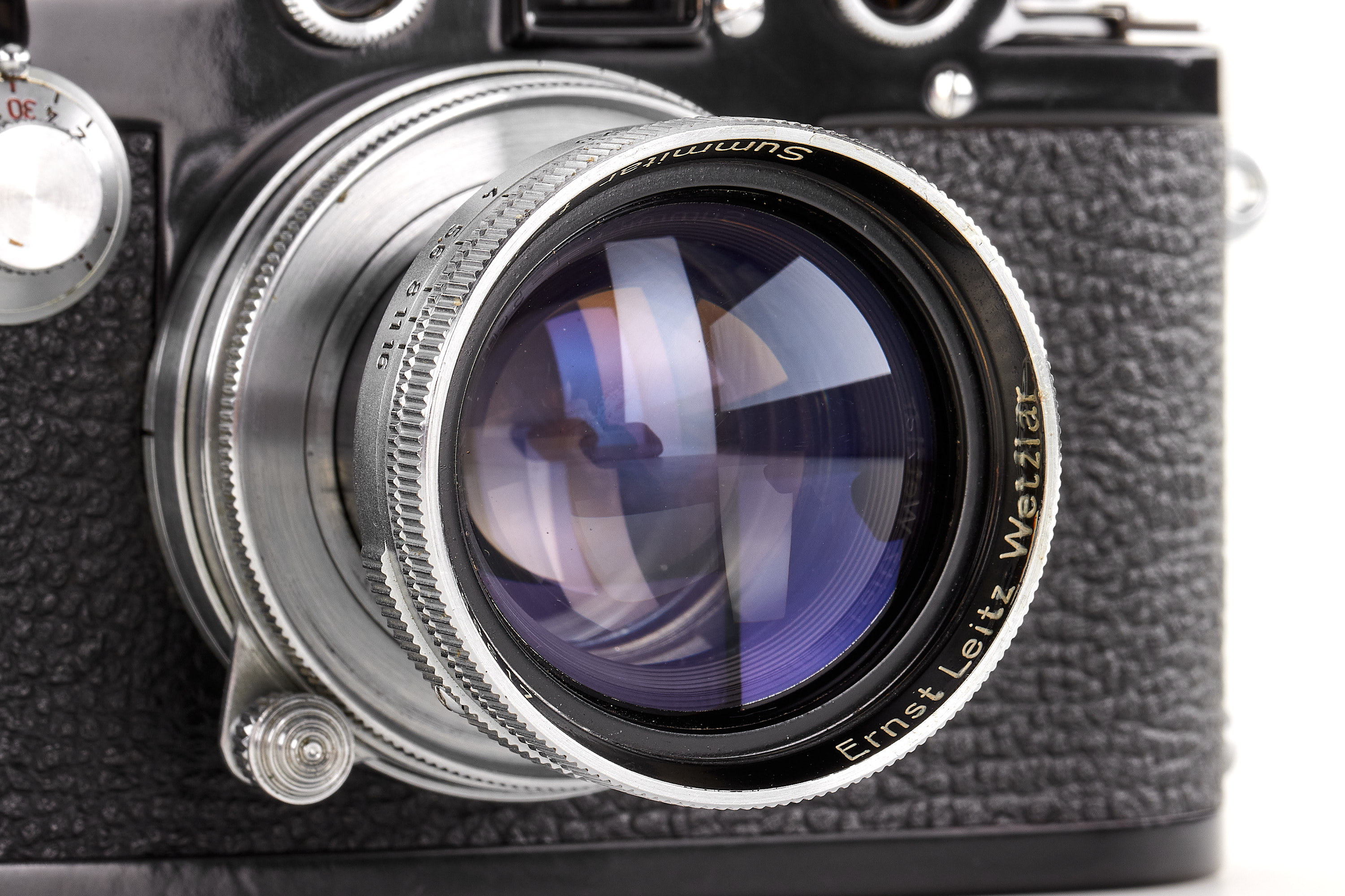 Leica IIIf black paint