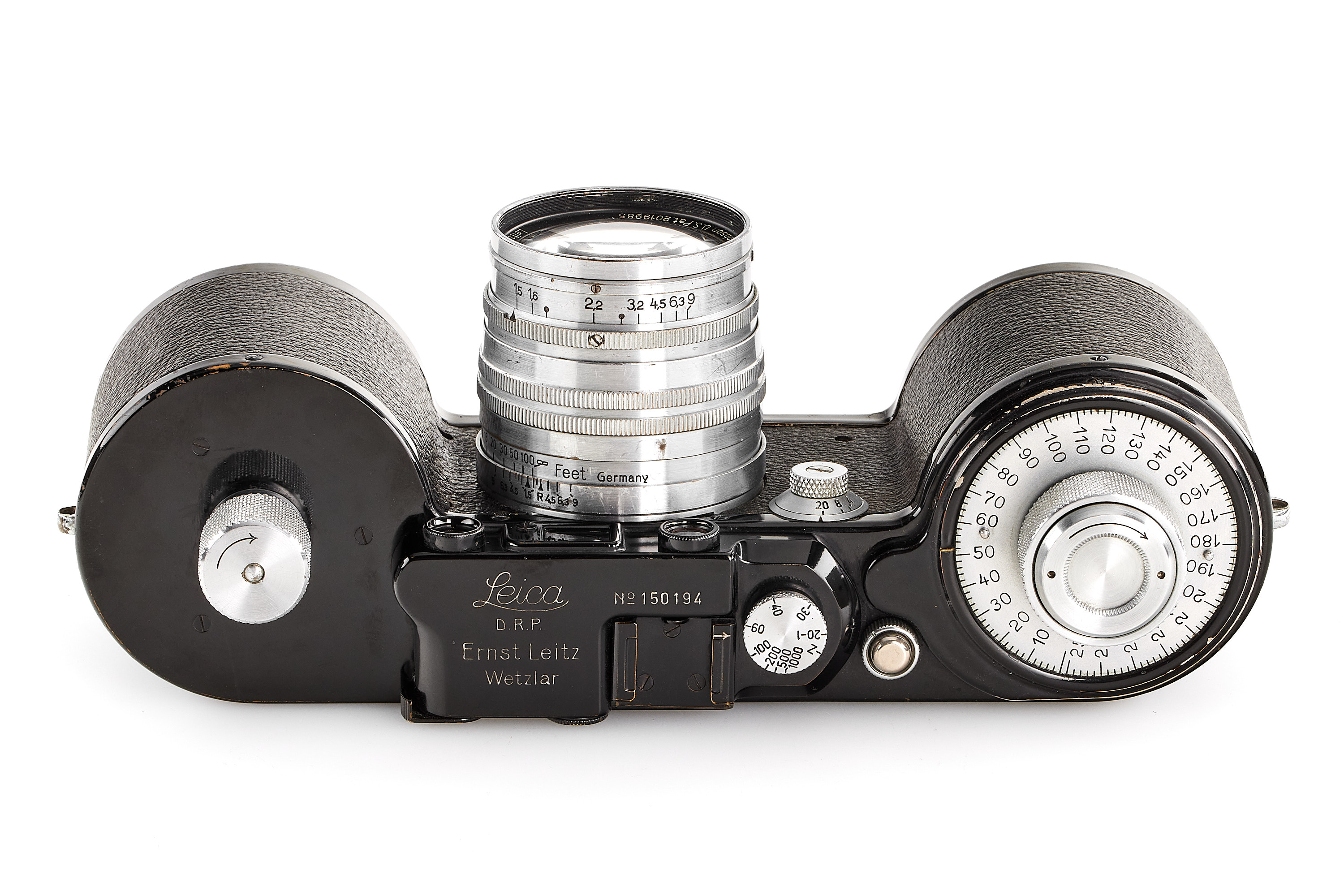 Leica 250 GG Reporter black/chrome with Xenon 1.5/5cm *