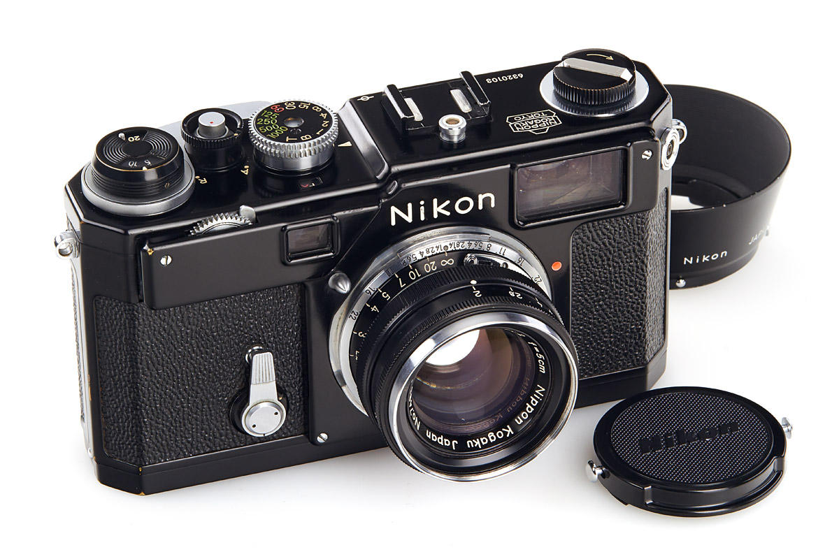 Nikon S3 black paint Olympic