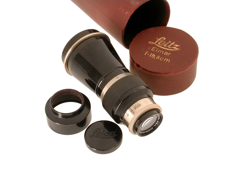 ELMAR 6,3/10,5 cm schwarz/nickel