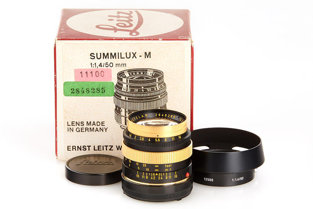 Summilux-M 1.4/50mm 11100 Gold
