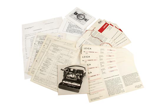Leica M Bundeswehr Accessories (various)