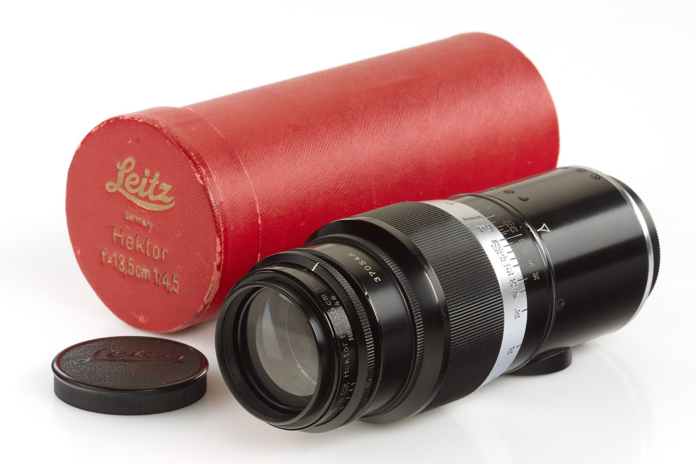 Hektor 4,5/13,5cm Schwarz/Chrom