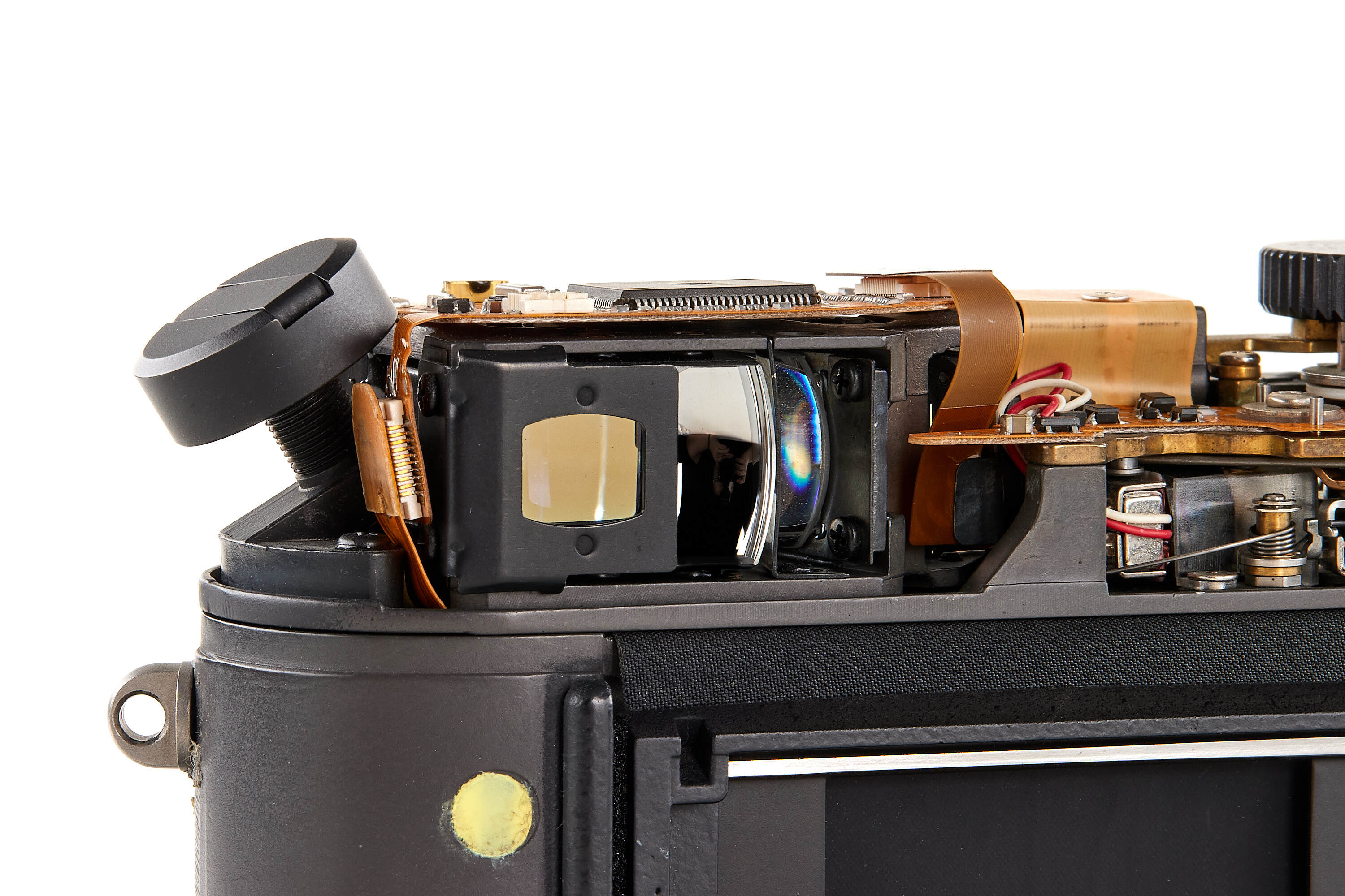 Leica M7 black cut-away model