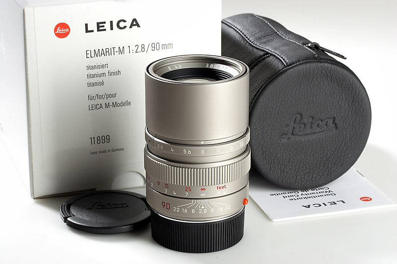 Elmarit-M  2.8/90mm 11899 titanium