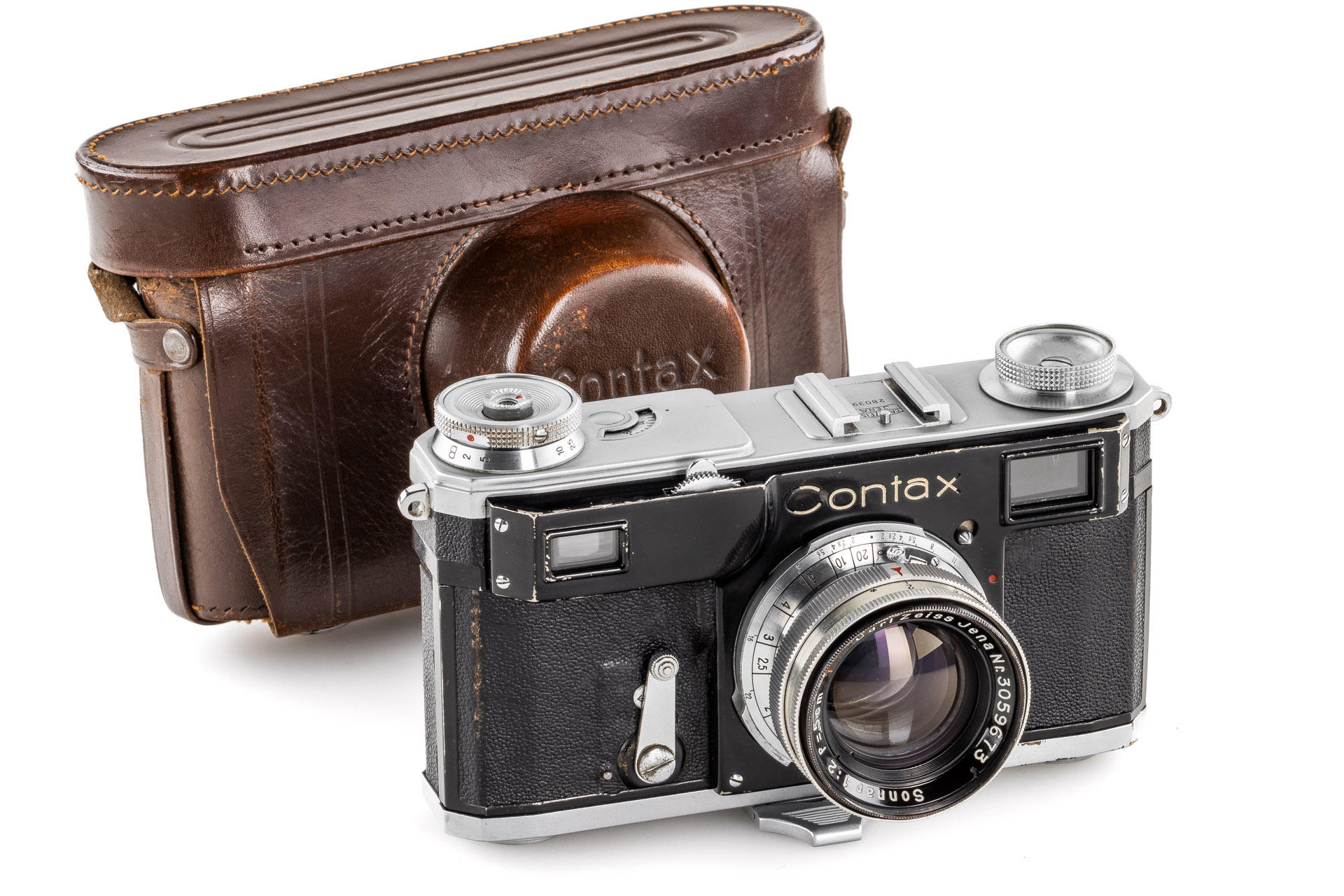 Carl Zeiss Jena Contax II 'Black Face' Carl Zeiss Jena Contax II 'Black Face'