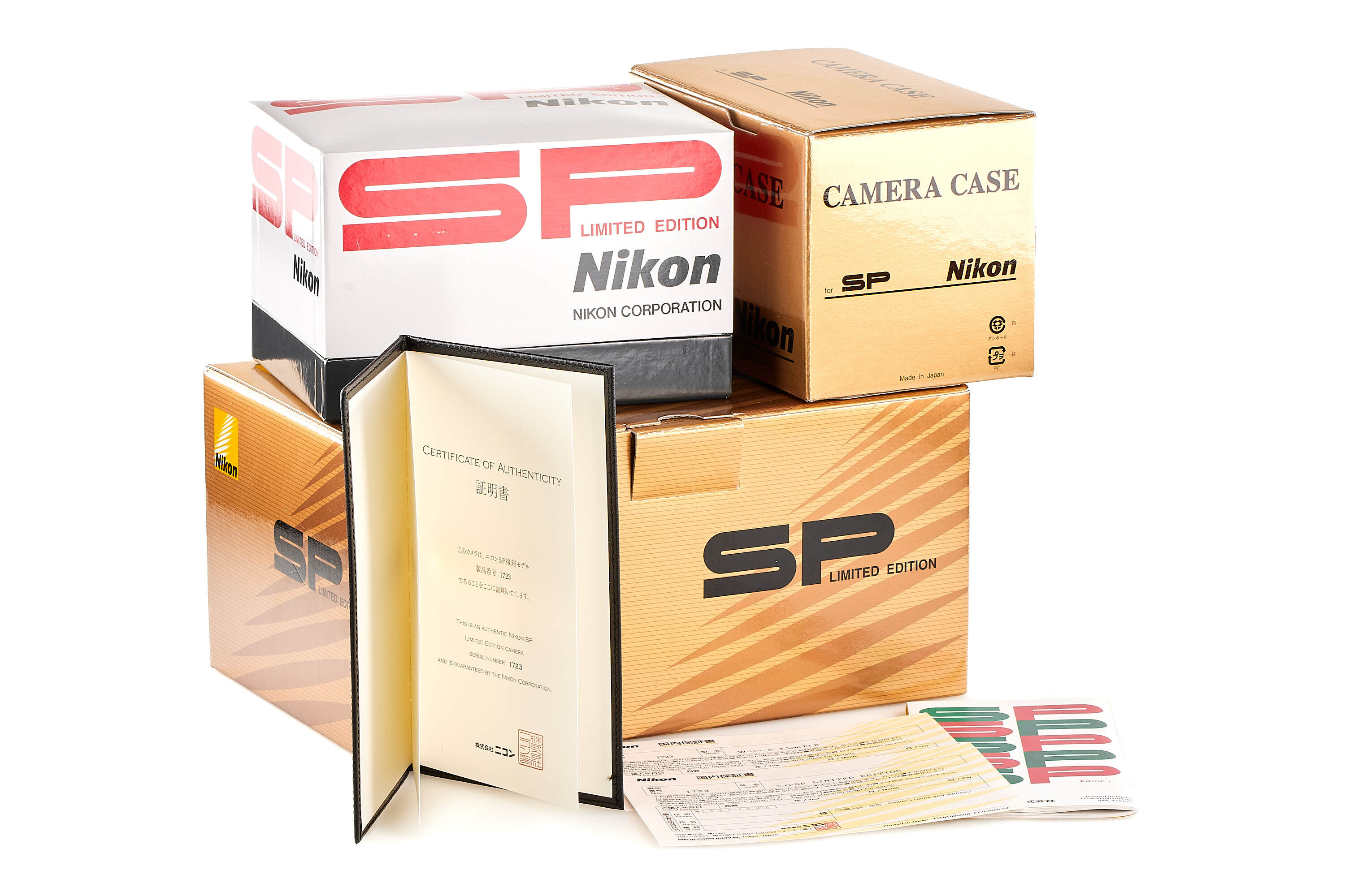 Nikon SP black paint Limited Edition 2005 *