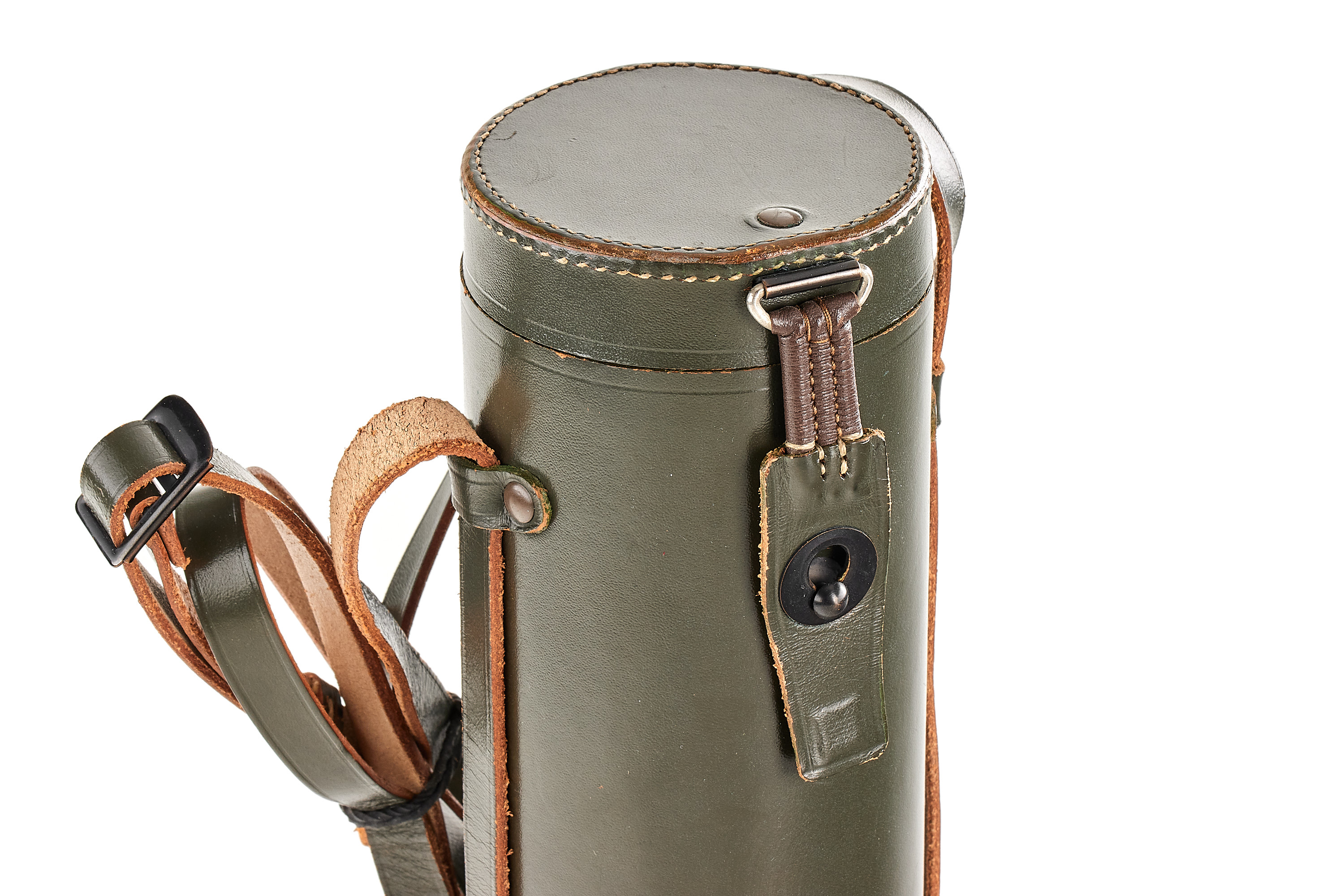 Leica Olive Green Leather Keeper for 13.5cm “Bundeseigentum” Lens *