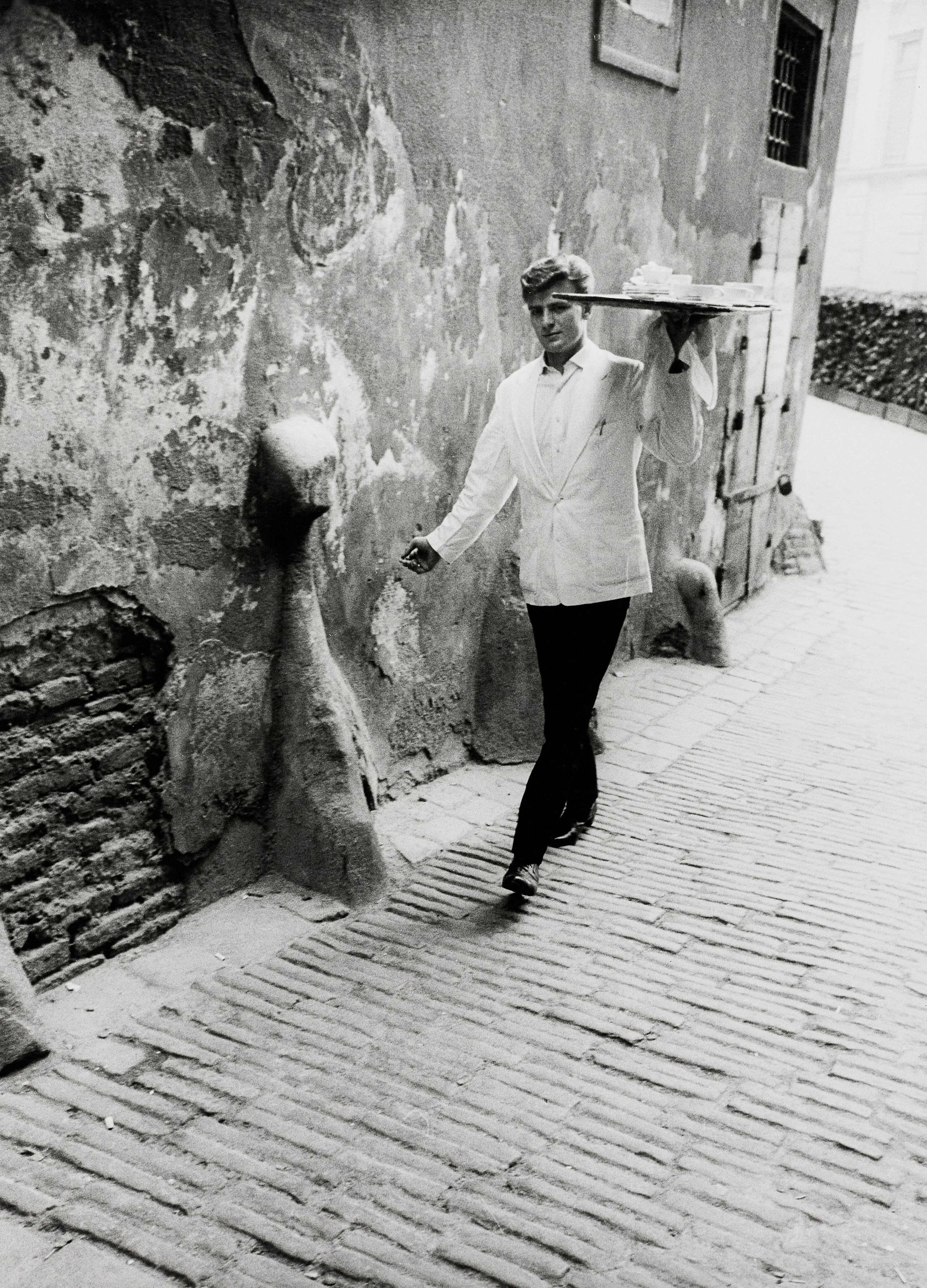 FRANZ HUBMANN (1914–2007) - Griechengasse, Vienna 1955